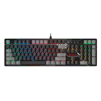 Клавиатура A4Tech Bloody B808N механическая черный/серый USB for gamer LED